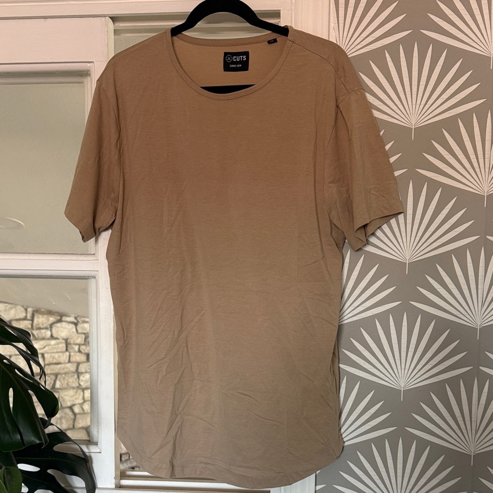 Men's Tan T-Shirt